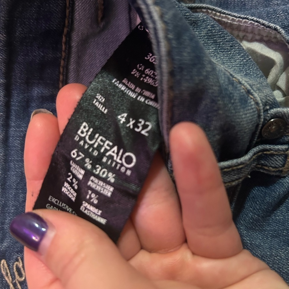 Buffalo David Bitten Vintage Blue Women's Jeans - Picture 4 of 6